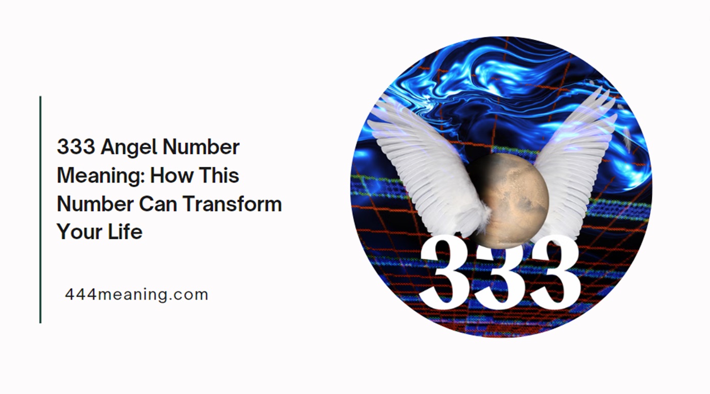 333 angel number meaning